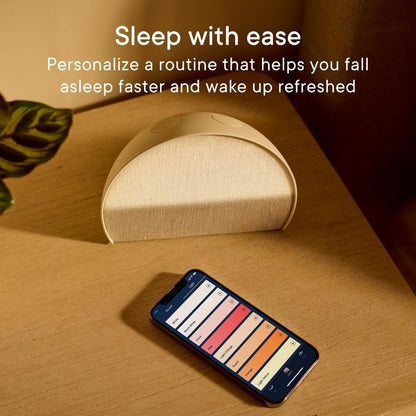 Restore 2 Sunrise Alarm Clock, Sound Machine, Smart Light (Latte) ー Your Smart Sleep Clock, White Noise, Customizable Sleep Routines for Adults, Unwind Gently, Dimmable Clock, Wake up Energized