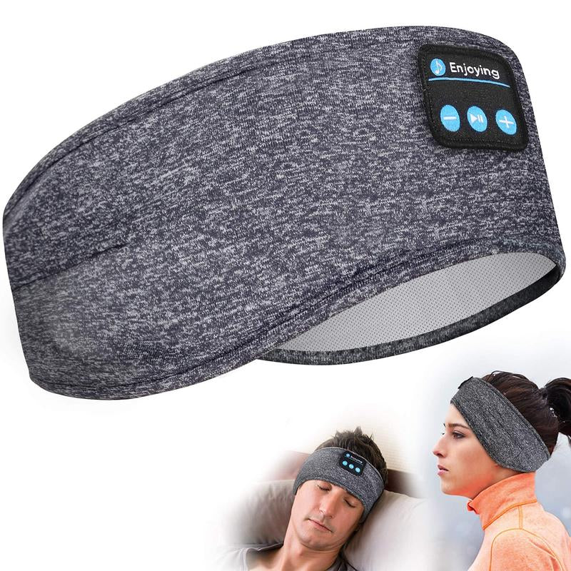 Sleep Headphones Wireless Music Headband (Upgrade),Unisex Sleep Music Eye Mask,Sleeping Headphones for Side Sleepers,Wireless Sports Headband with HD Stereo Speakers for Jogging, Sports,Travel