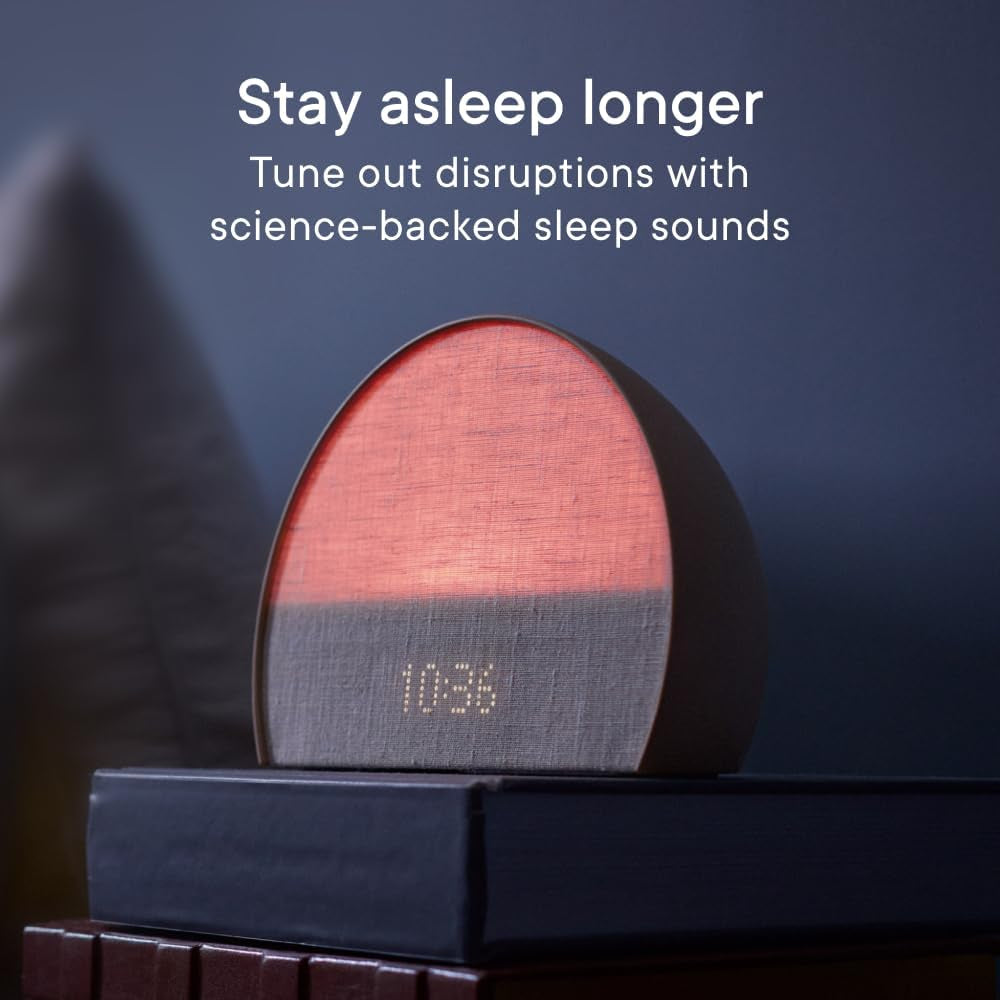 Restore 2 Sunrise Alarm Clock, Sound Machine, Smart Light (Latte) ー Your Smart Sleep Clock, White Noise, Customizable Sleep Routines for Adults, Unwind Gently, Dimmable Clock, Wake up Energized