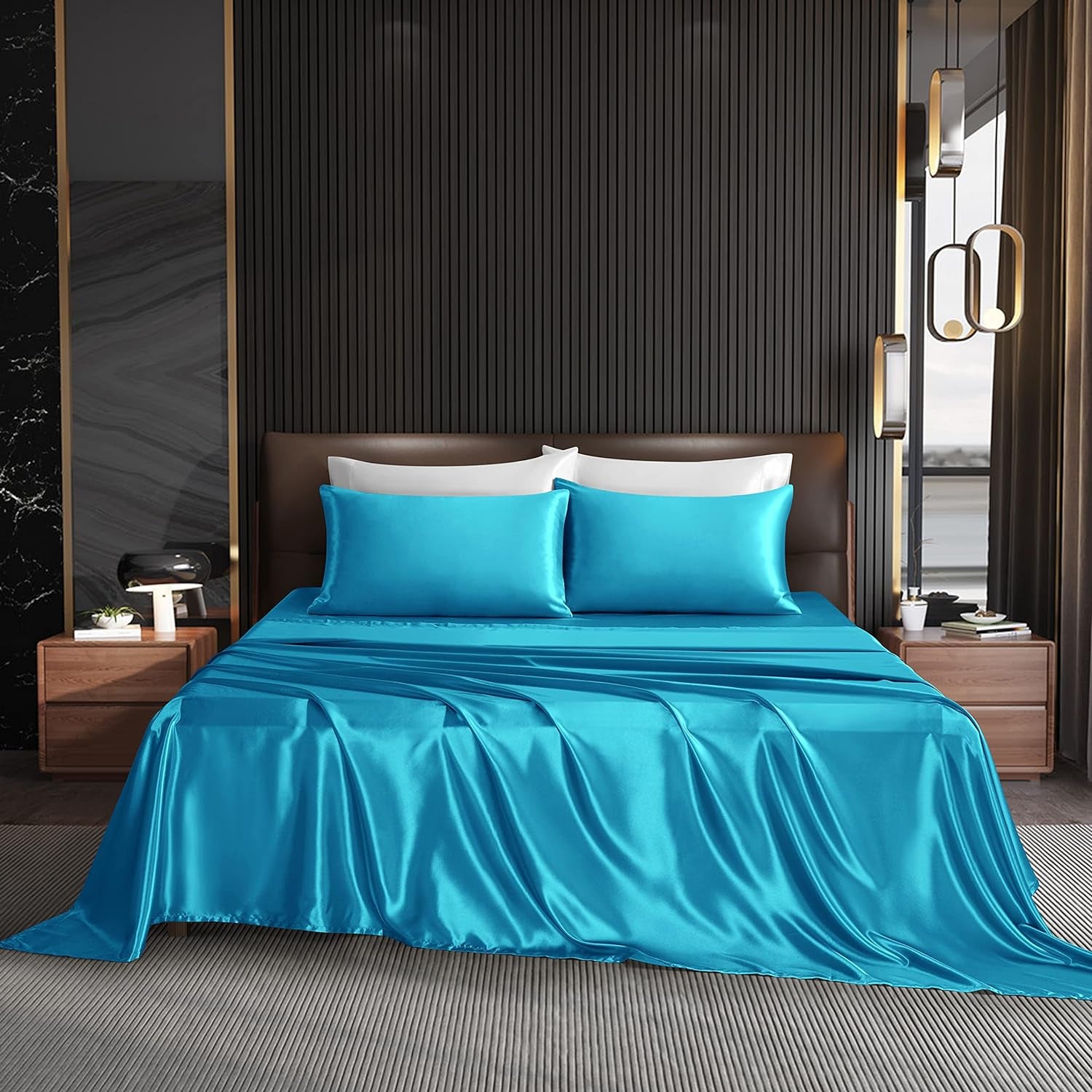  Satin Cooling Sheets 